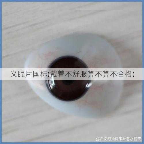 义眼片国标(戴着不舒服算不算不合格)