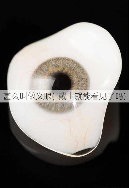 甚么叫做义眼(  戴上就能看见了吗)