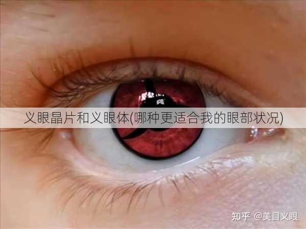 义眼晶片和义眼体(哪种更适合我的眼部状况)