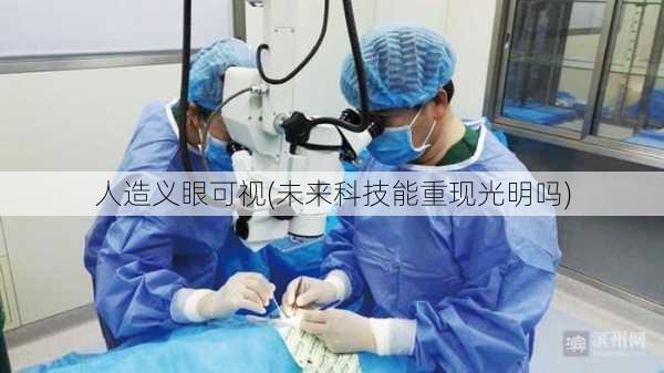 人造义眼可视(未来科技能重现光明吗)