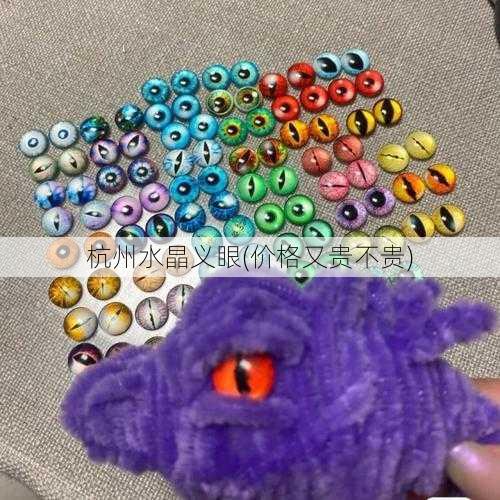 杭州水晶义眼(价格又贵不贵)