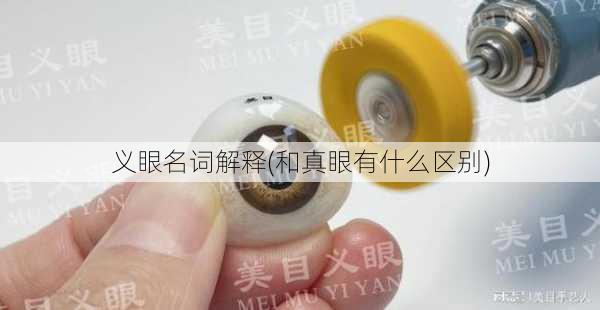 义眼名词解释(和真眼有什么区别)