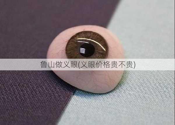 鲁山做义眼(义眼价格贵不贵)