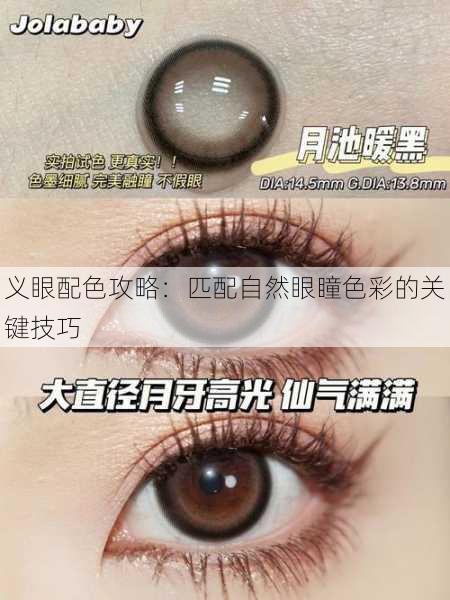 义眼配色攻略：匹配自然眼瞳色彩的关键技巧