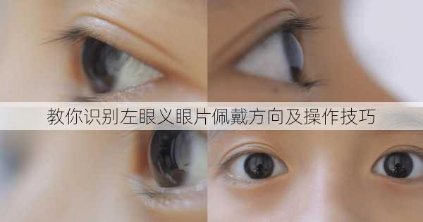 教你识别左眼义眼片佩戴方向及操作技巧