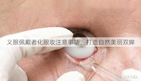 义眼佩戴者化眼妆注意事项，打造自然美丽双眸