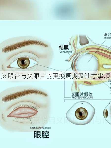 义眼台与义眼片的更换周期及注意事项