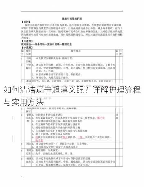 如何清洁辽宁超薄义眼？详解护理流程与实用方法