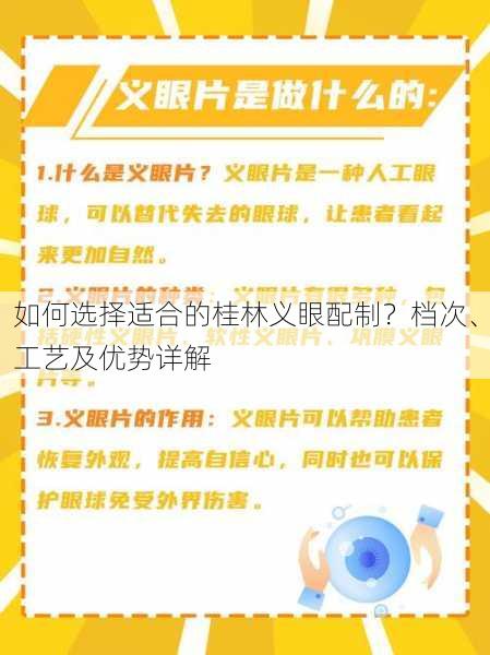 如何选择适合的桂林义眼配制？档次、工艺及优势详解