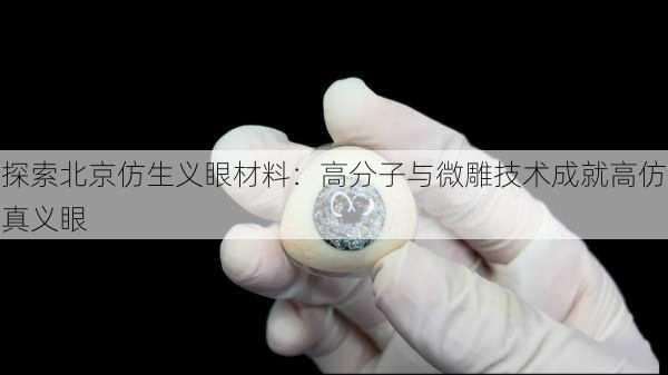 探索北京仿生义眼材料：高分子与微雕技术成就高仿真义眼