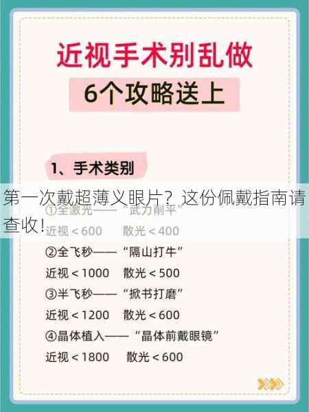 第一次戴超薄义眼片？这份佩戴指南请查收！