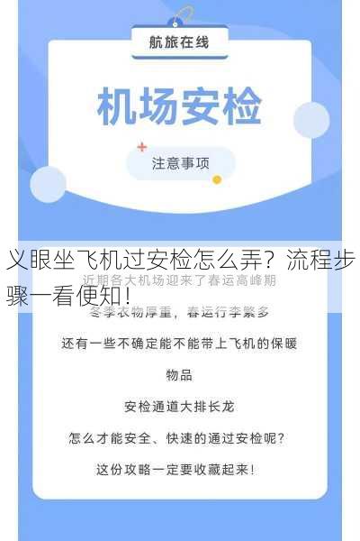 义眼坐飞机过安检怎么弄？流程步骤一看便知！