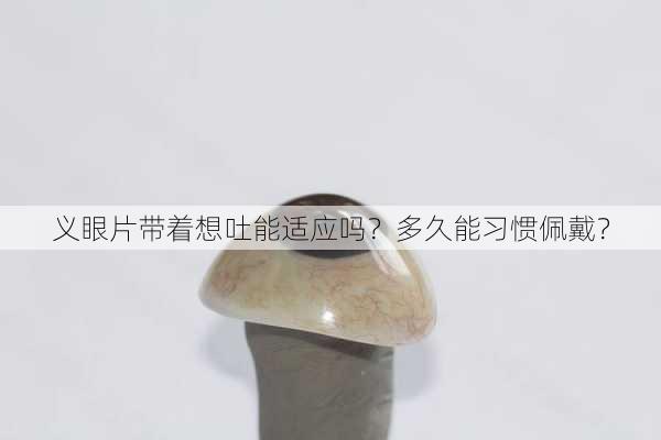 义眼片带着想吐能适应吗？多久能习惯佩戴？