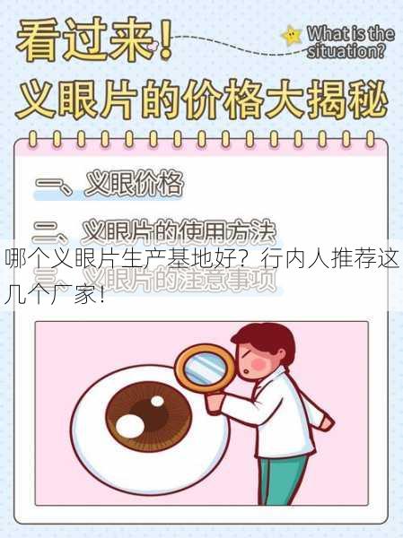 哪个义眼片生产基地好？行内人推荐这几个厂家！